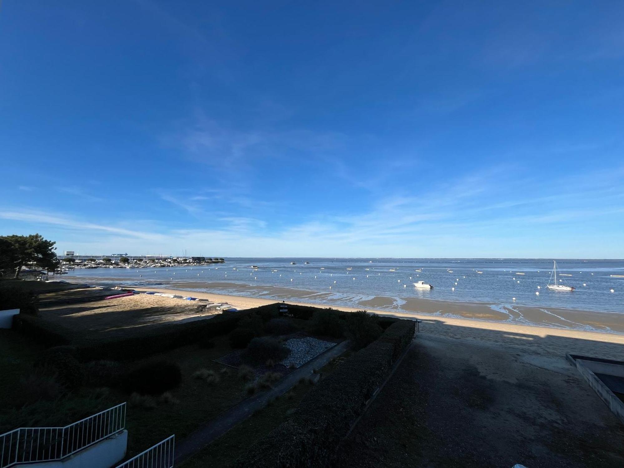 Duplex T1 Vue Mer A Arcachon - Acces Direct Plage - Quartier Aiguillon - Fr-1-319-71 Exteriér fotografie
