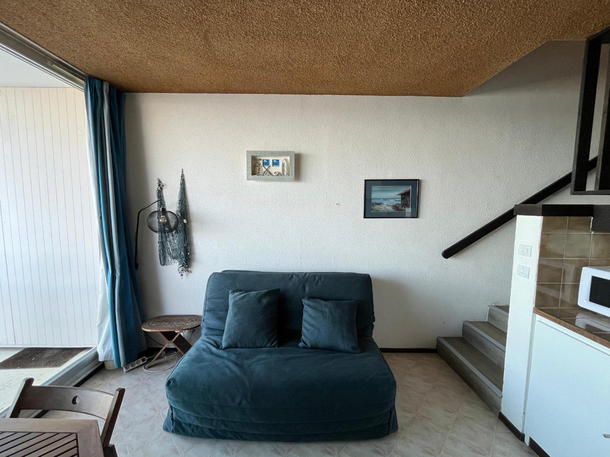Duplex T1 Vue Mer A Arcachon - Acces Direct Plage - Quartier Aiguillon - Fr-1-319-71 Exteriér fotografie